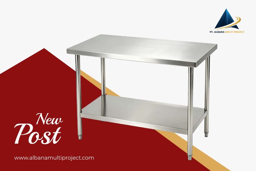 Jenis Peralatan Stainless Steel untuk Dapur Komersial